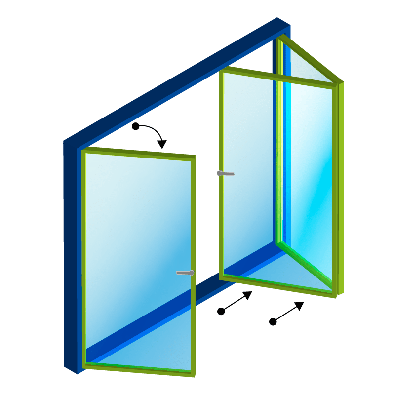 Abatible Plegable