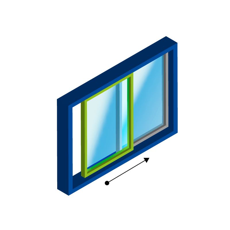 Ventana Corredera