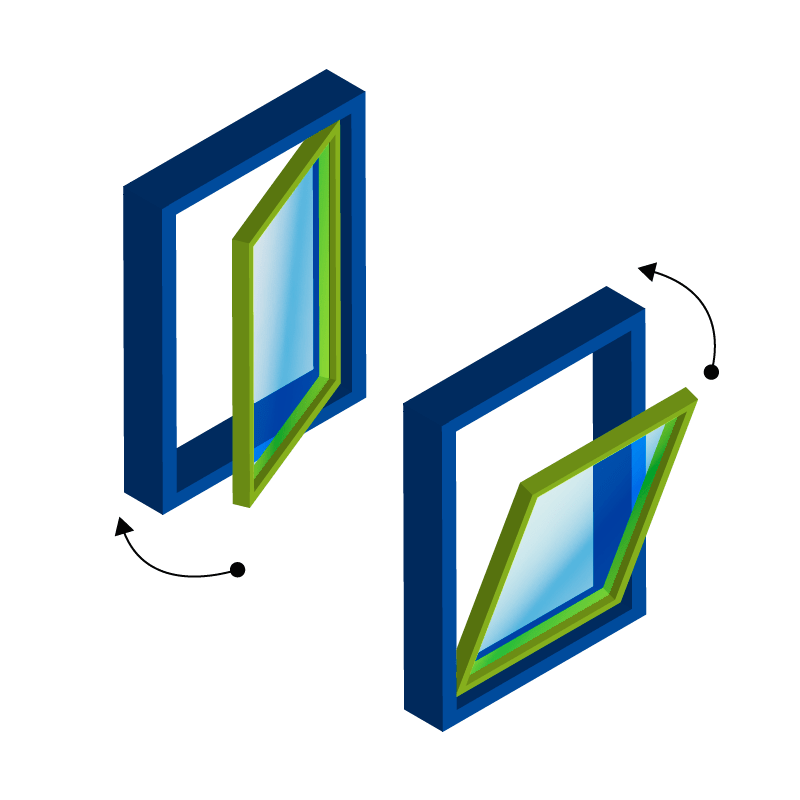 Ventana Oscilobatiente
